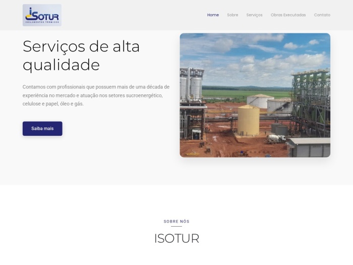 Projeto Isolamento Industrial